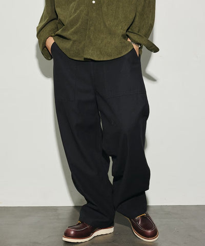 HINSON × FREAK'S STORE／寬版直筒工作褲（日本聯名限定）