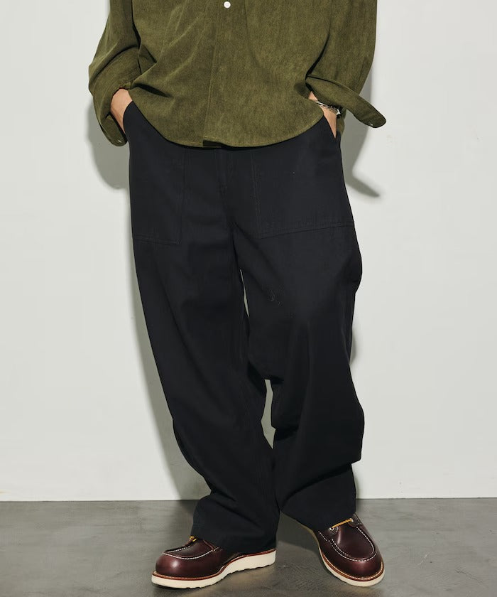 HINSON × FREAK'S STORE／寬版直筒工作褲（日本聯名限定）