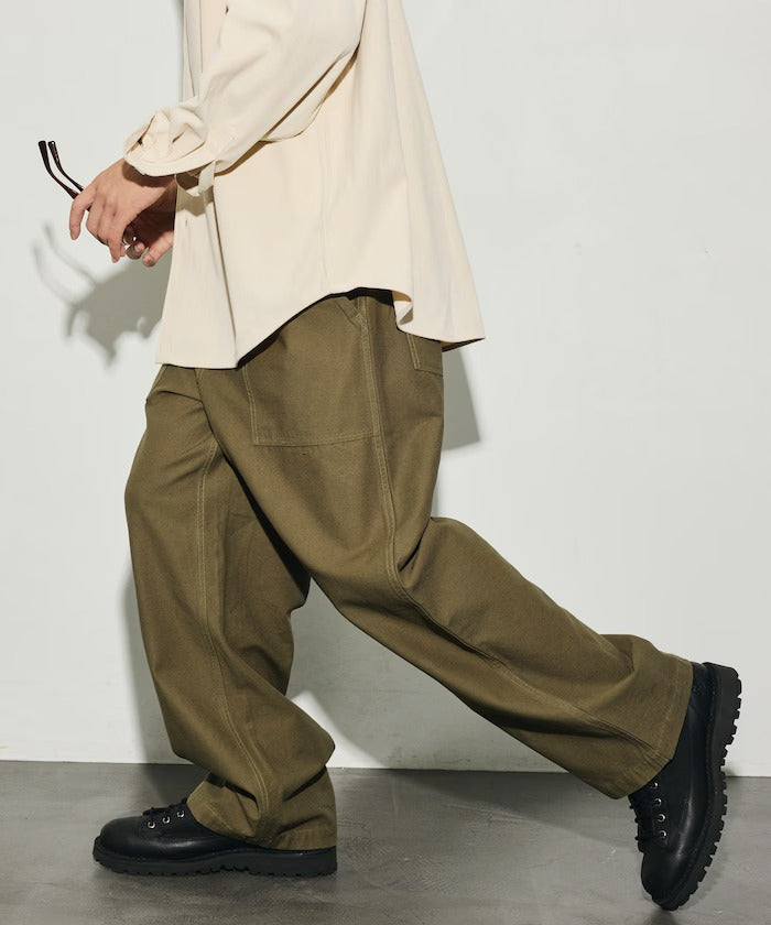 HINSON × FREAK'S STORE／寬版直筒工作褲（日本聯名限定）