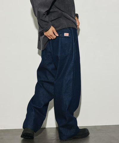 HINSON × FREAK'S STORE／寬版直筒工作褲（日本聯名限定）