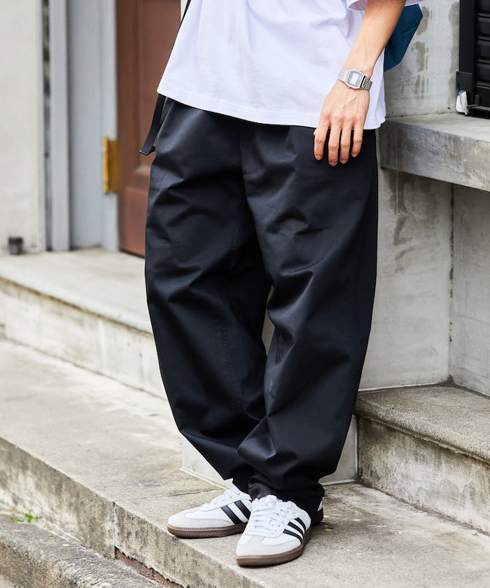 FREAK’S STORE / 寬版 錐形 鬆緊長褲