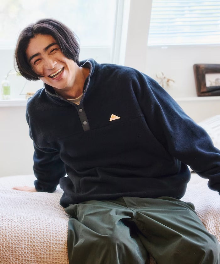 KELTY × FREAK'S STORE / 刷毛絨半開襟衫（日本聯名限定）