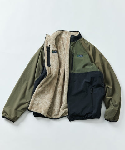 FREAK’S STORE / 寬鬆剪裁 尼龍 × 羊羔絨 雙面穿外套