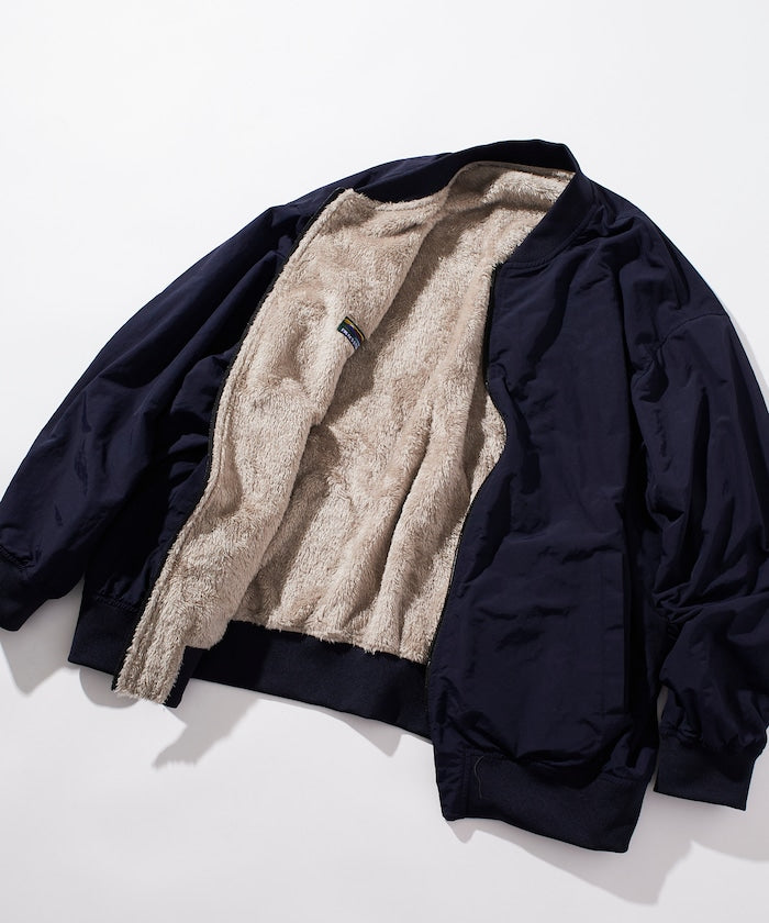 FREAK’S STORE / 尼龍×羊羔絨雙面穿 MA-1 飛行外套