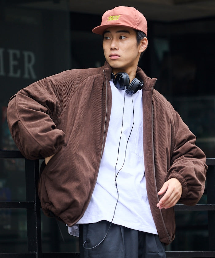 FREAK’S STORE / 燈芯絨中綿立領外套