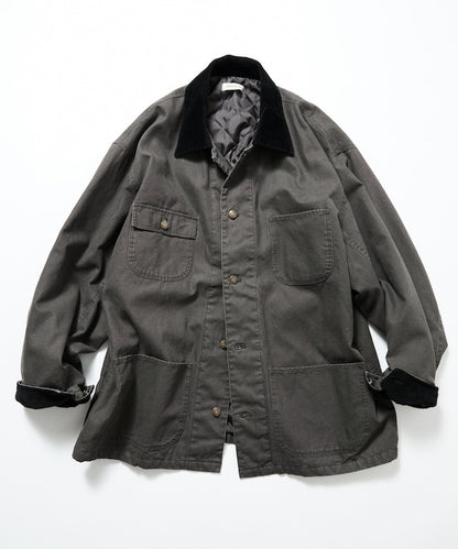 FREAK’S STORE / 燈芯絨拼接鴨布 外套