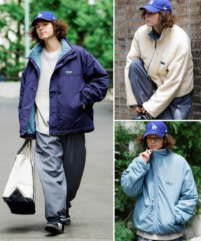 FREAK'S STORE / 雙面鋪棉四用立領防寒外套組（26FW）