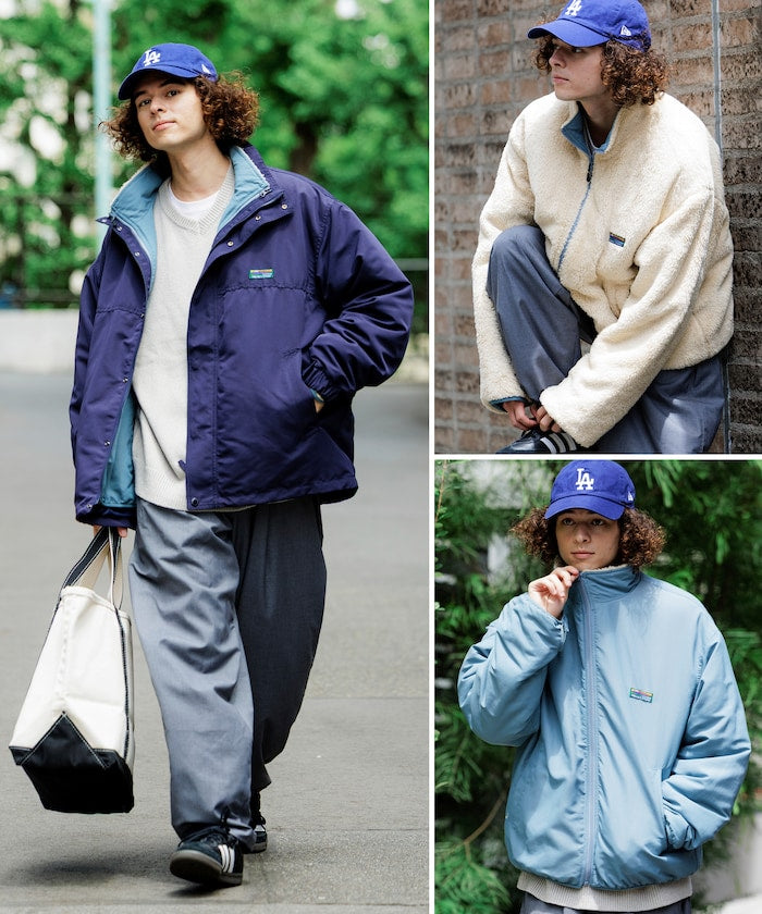 FREAK'S STORE / 雙面鋪棉四用立領防寒外套組（26FW）