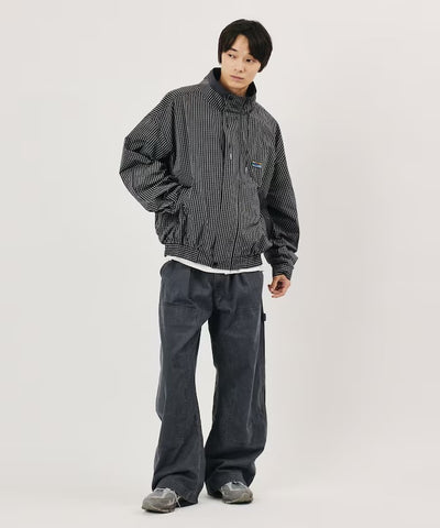 FREAK'S STORE / 格紋配色立領外套
