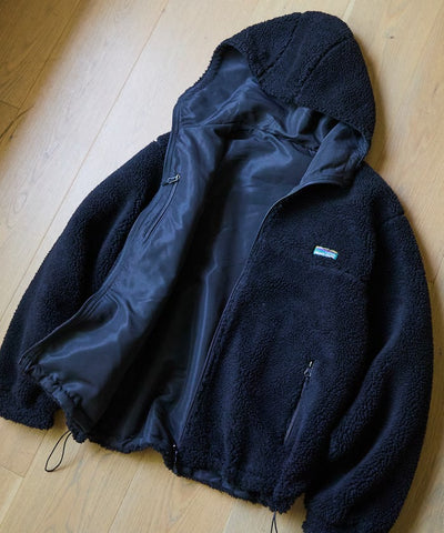 FREAK'S STORE / 雙面穿鋪毛連帽外套（一點式織標）