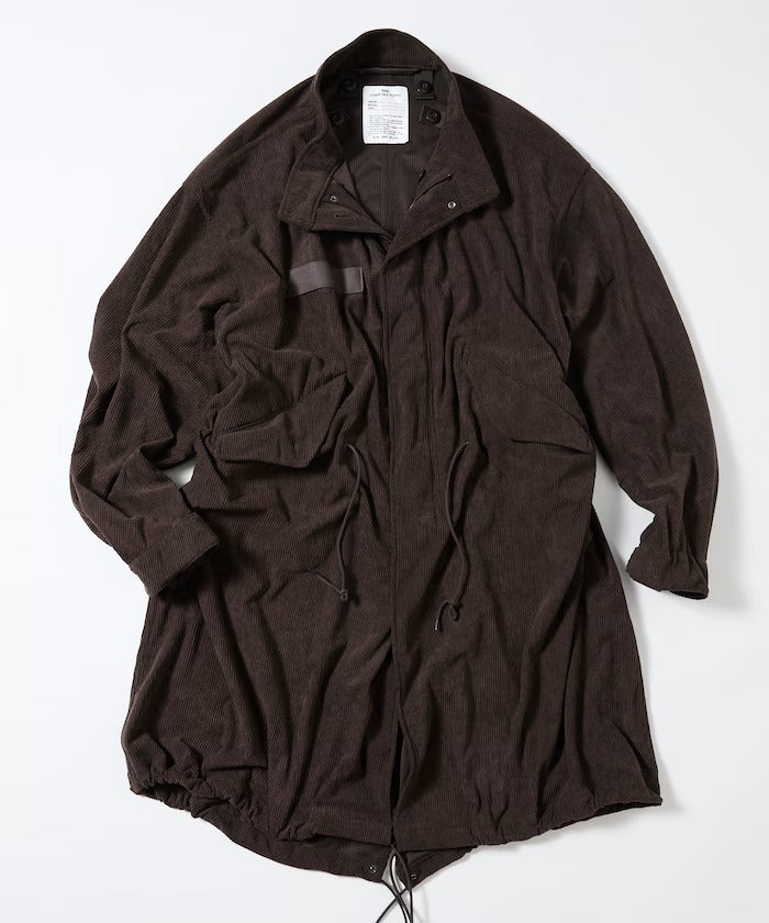 FREAK'S STORE / 燈芯絨 M65軍裝 連帽大衣外套