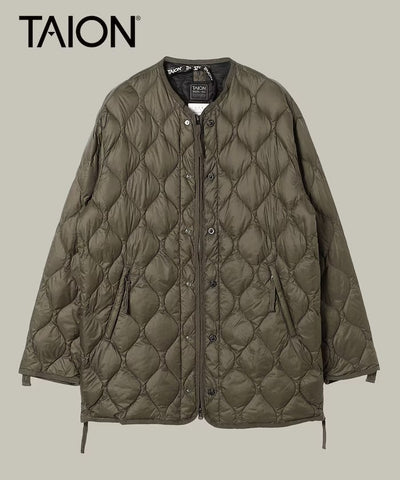 TAION / 軍風M-65內膽 雙向拉鍊 羽絨外套