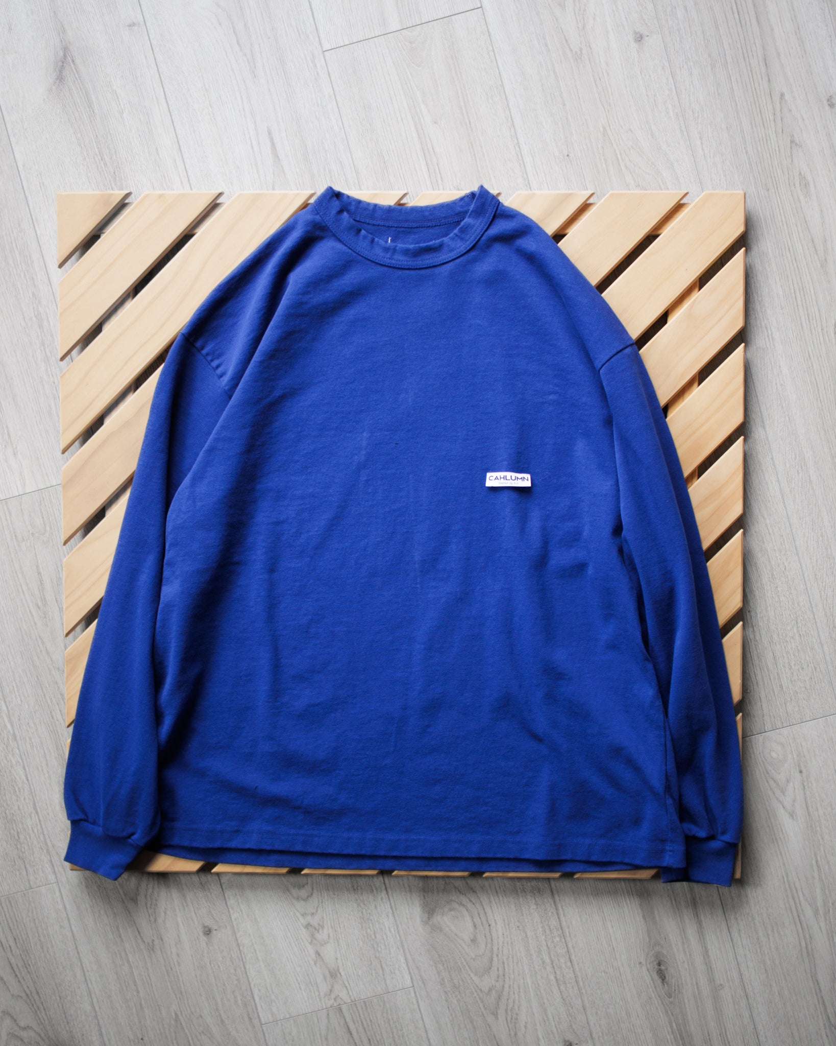 CAHLUMN  Heavy Weight Jersey Long Sleeve Tee / 重磅長袖T恤