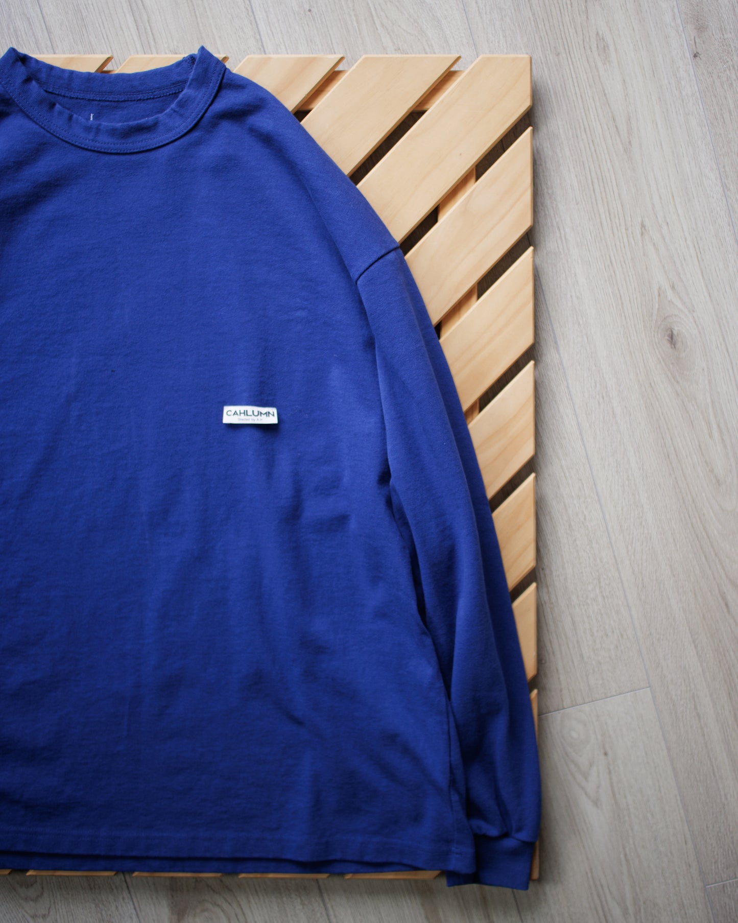 CAHLUMN  Heavy Weight Jersey Long Sleeve Tee / 重磅長袖T恤