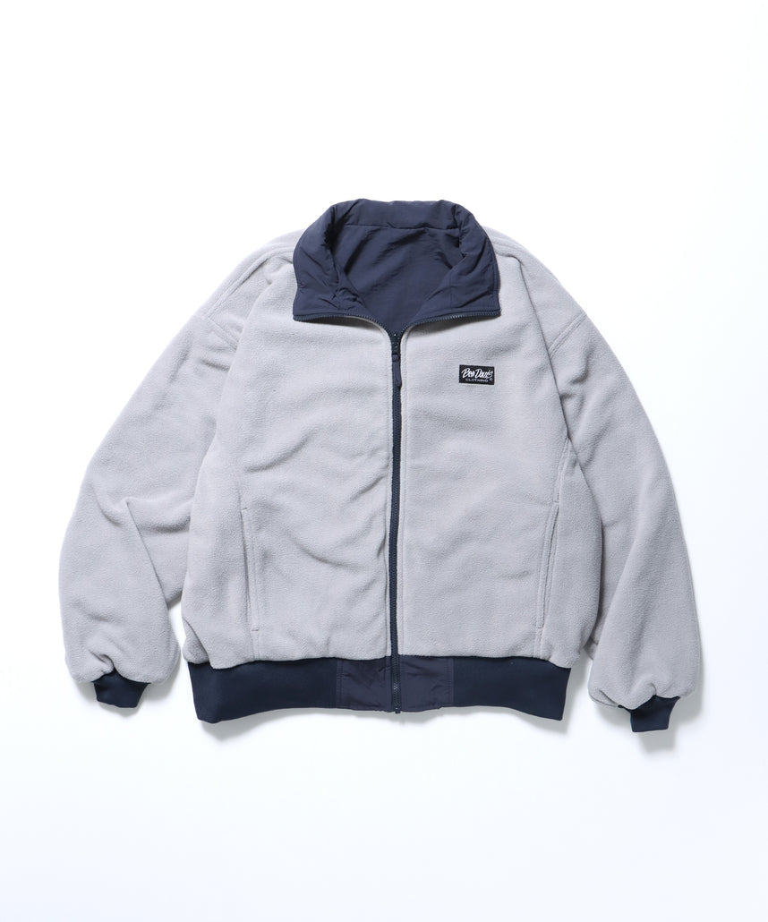 現貨供應，海軍藍M，BEN DAVIS RV SHELLED FLEECE JACKET / 正反兩面穿外套