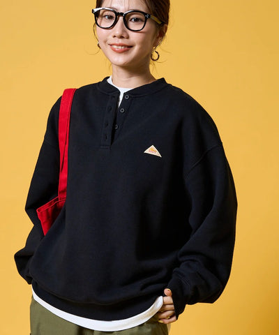 KELTY × FREAK'S STORE／女裝 亨利領 刷毛長袖T恤（日本聯名限定）