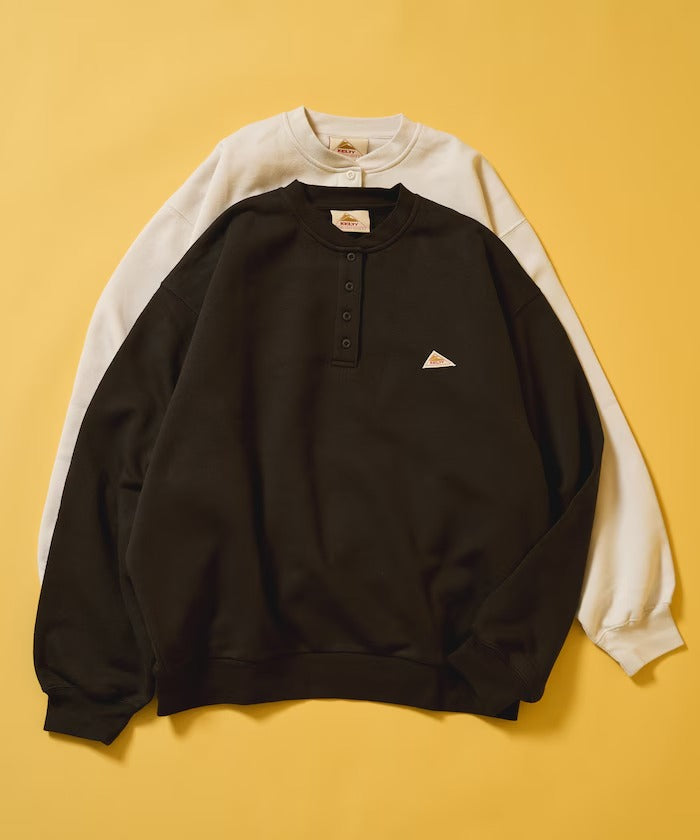 KELTY × FREAK'S STORE／女裝 亨利領 刷毛長袖T恤（日本聯名限定）