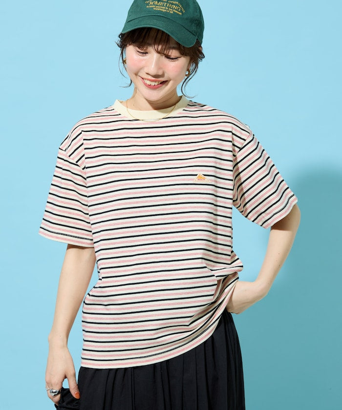 KELTY × FREAK'S STORE / 條紋短袖T恤  女版