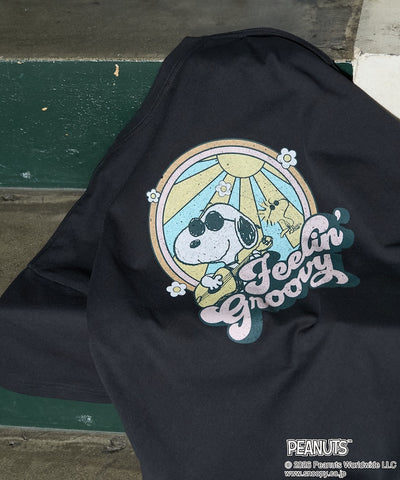 PEANUTS x FREAK’S STORE / SNOOPY 波普印花 短袖T恤 女版 單尺寸