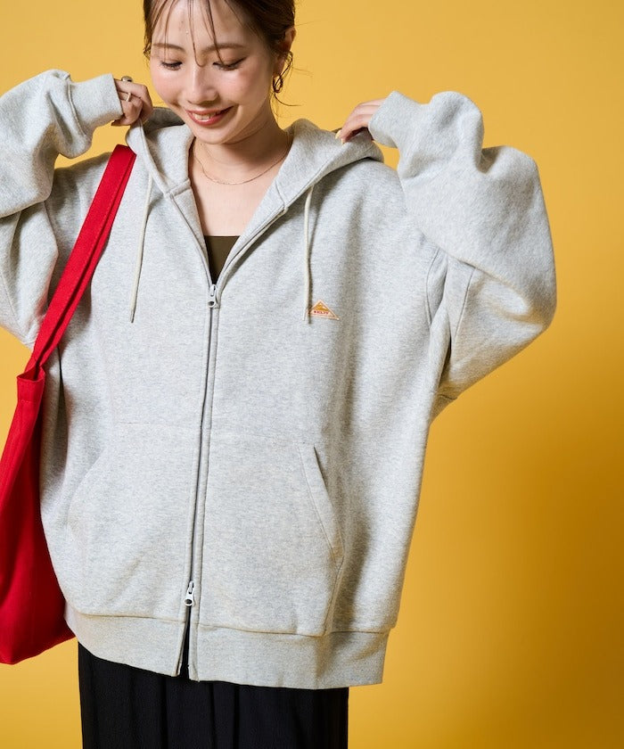 KELTY × FREAK'S STORE／女裝 刷毛拉鍊連帽外套（日本聯名限定）