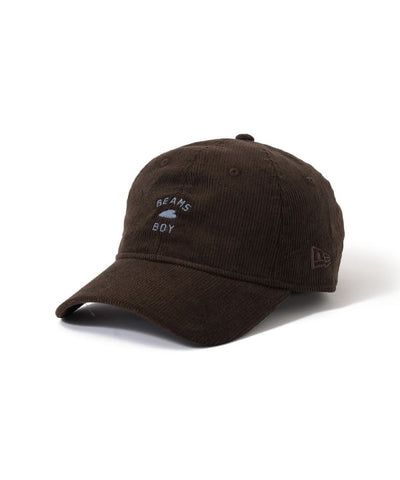 BEAMS BOY NEW ERA 920 BBロゴ キャップ / 細燈芯絨  棒球帽