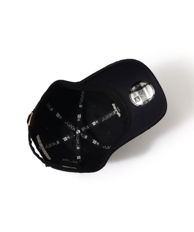 BEAMS BOY NEW ERA 920 BBロゴ キャップ / 細燈芯絨  棒球帽
