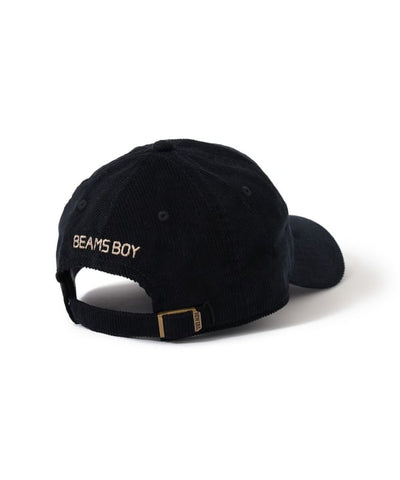 BEAMS BOY NEW ERA 920 BBロゴ キャップ / 細燈芯絨  棒球帽