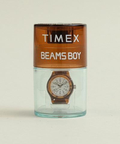 TIMEX × BEAMS／玳瑁紋戒指錶（女款）