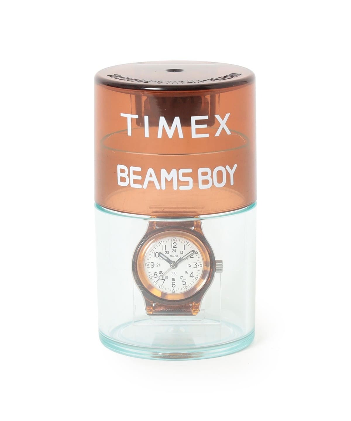 TIMEX × BEAMS／玳瑁紋戒指錶（女款）