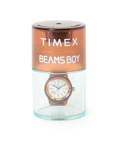 TIMEX × BEAMS／玳瑁紋戒指錶（女款）