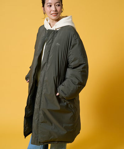 KELTY × FREAK'S STORE／女裝 鋪棉無領長版羽絨外套（日本聯名限定）