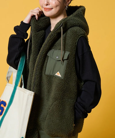 KELTY × FREAK'S STORE / 女裝 刷毛絨連帽背心（日本聯名限定）