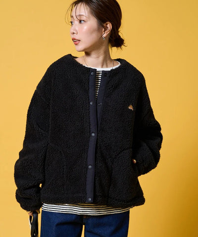 KELTY × FREAK'S STORE / 女裝 刷毛絨按扣開襟外套（日本聯名限定）