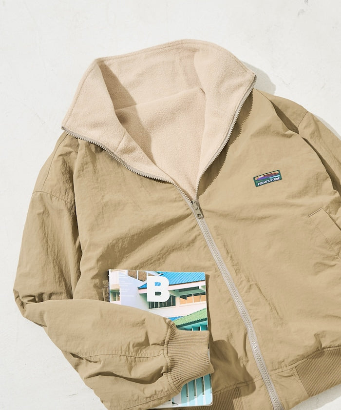 FREAK’S STORE OUTDOORS / 雙面結構立領保暖外套