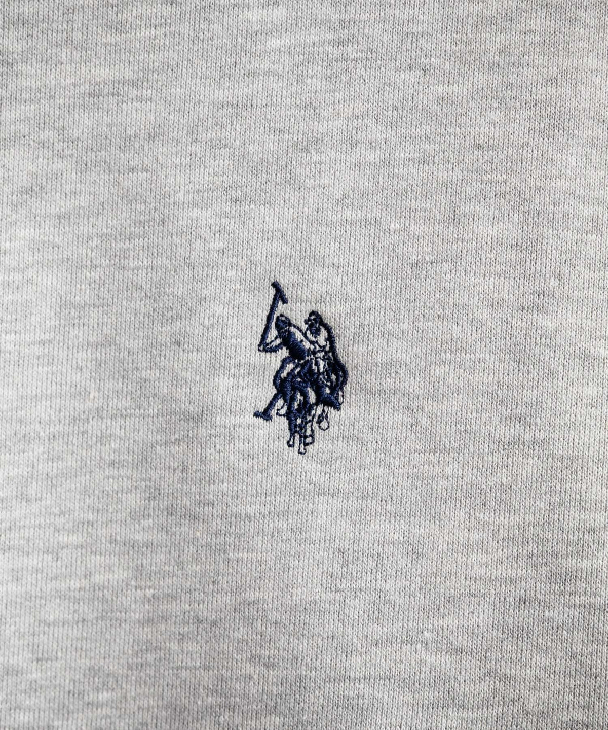 U.S. POLO ASSN. / 寬鬆刷毛刺繡 圓領衫（日本聯名限定）