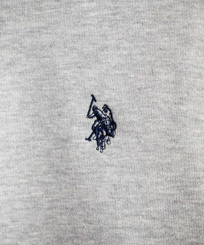 U.S. POLO ASSN. / 寬鬆刷毛刺繡 圓領衫（日本聯名限定）