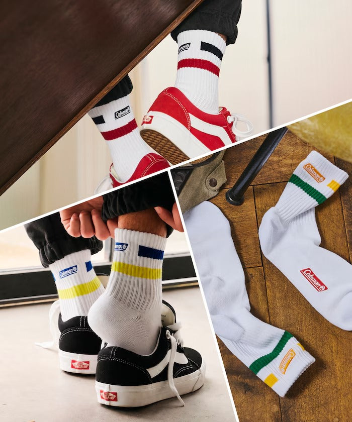 Coleman × FREAK'S STORE / LOGO襪子（日本聯名限定）