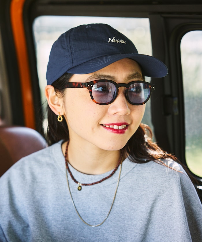 NANGA別注 NYLON TUSSER BB CAP / 防撥水機能帽