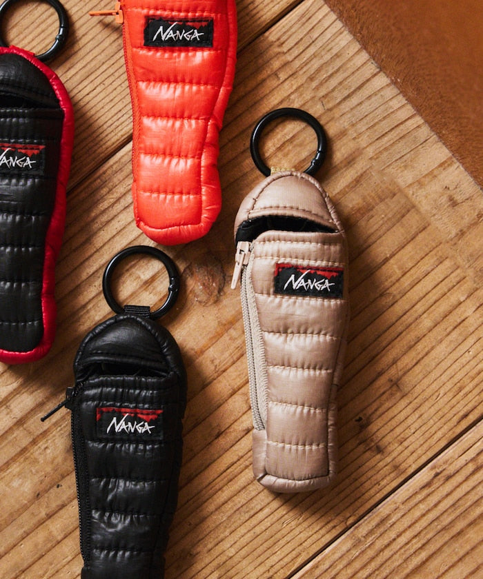 NANGA × FREAK’S STORE / 別注 MINI SLEEPING BAG KEY HOLDER 鑰匙圈 *11月上旬出貨