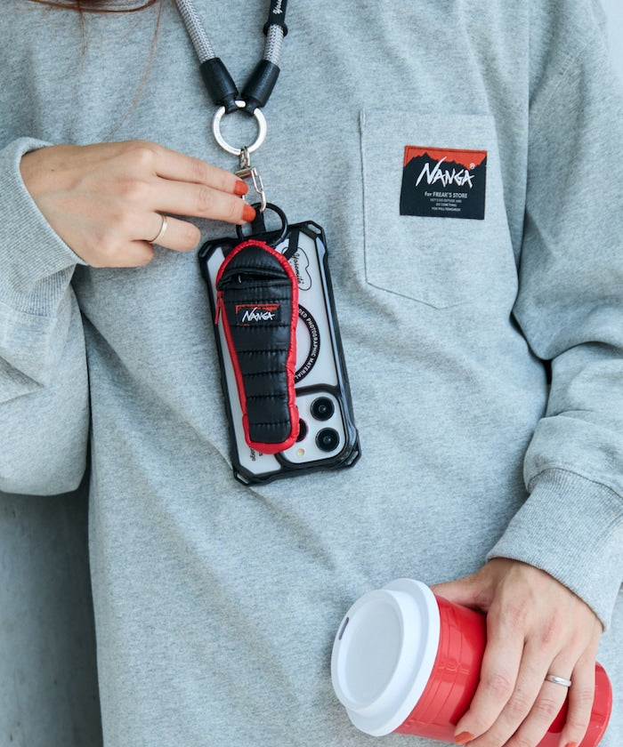 NANGA × FREAK’S STORE / 別注 MINI SLEEPING BAG KEY HOLDER 鑰匙圈 *11月上旬出貨