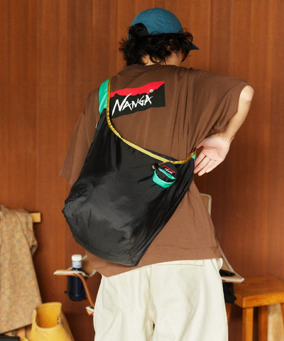 NANGA × FREAK’S STORE / 別注 POCKETABLE SHOULDER BAG 別注 輕量可收納斜背包