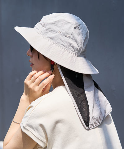 NANGA NYLON TUSSER SUNSHADE HAT / 尼龍塔瑟抗曬遮陽帽