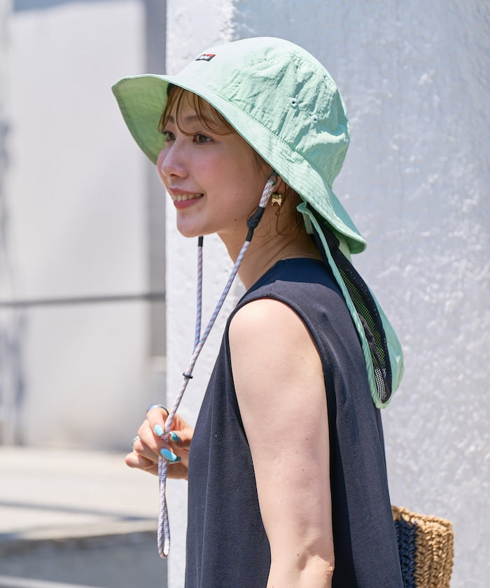 NANGA NYLON TUSSER SUNSHADE HAT / 尼龍塔瑟抗曬遮陽帽