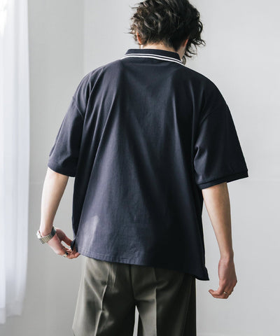 U.S. POLO ASSN. / 刺繡標誌天竺短袖Polo衫