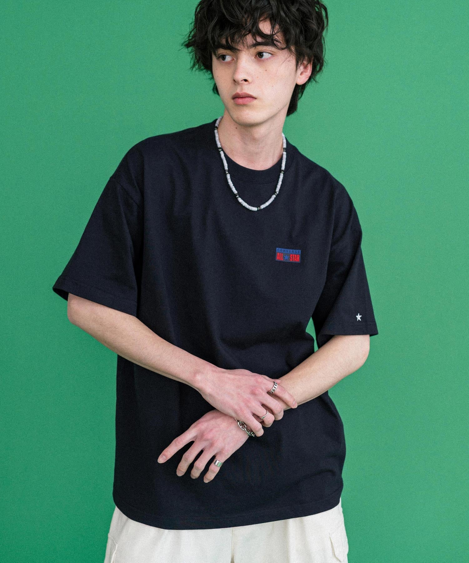 CONVERSE / 純棉 小標 短袖T恤