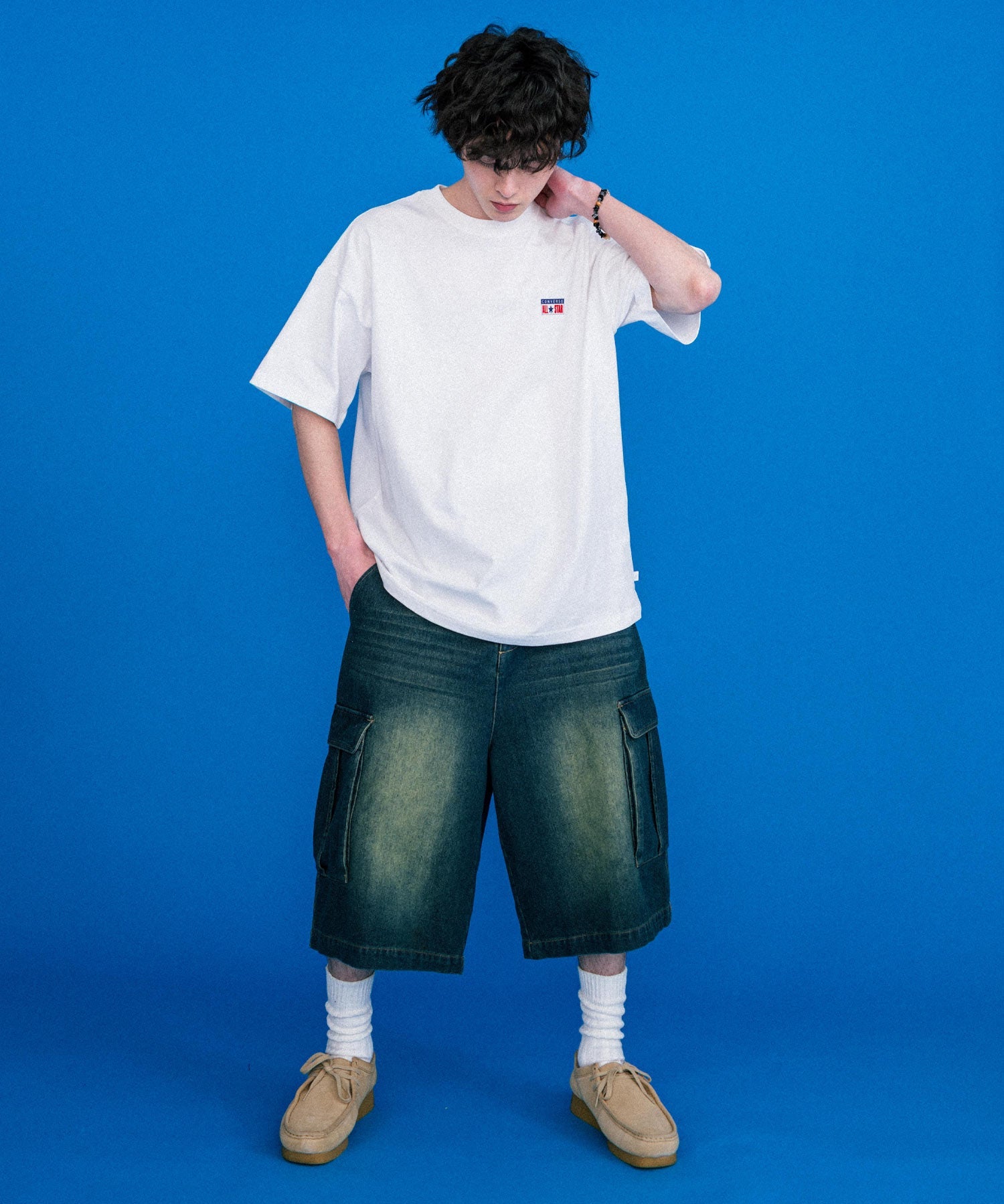 CONVERSE / 純棉 小標 短袖T恤