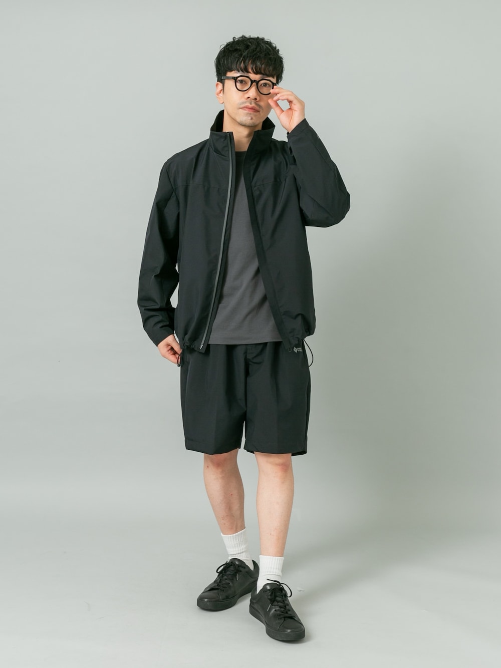 +phenix WINDSTOPPER / 機能打褶短褲