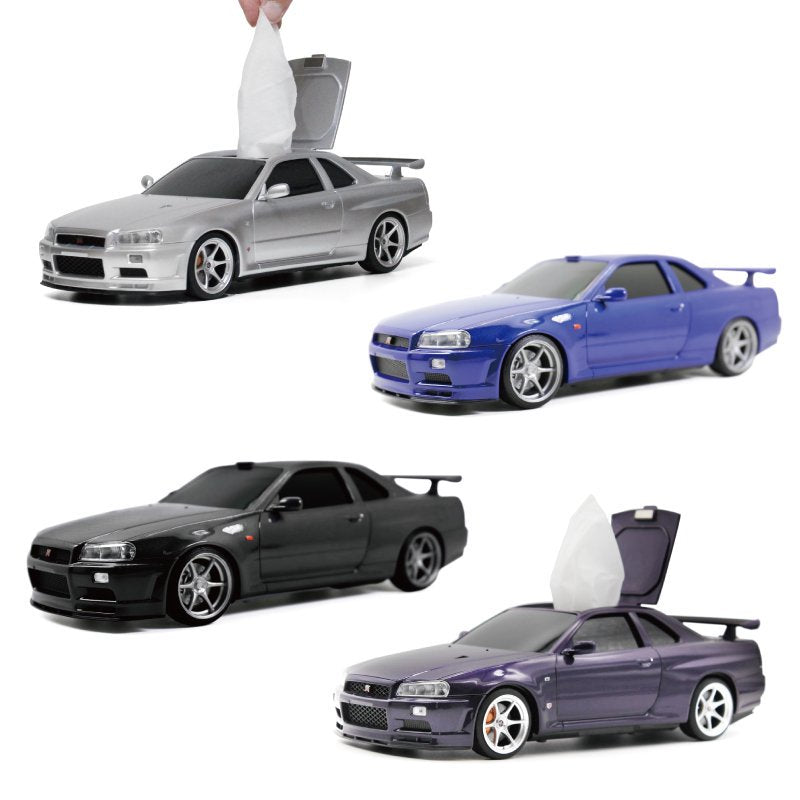 GT-R (BNR34) Nissan skyline (GTR)  WET TISSUE CASE / 濕紙巾盒