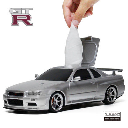 GT-R (BNR34) Nissan skyline (GTR)  WET TISSUE CASE / 濕紙巾盒