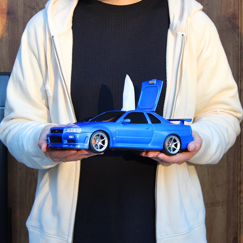GT-R (BNR34) Nissan skyline (GTR)  WET TISSUE CASE / 濕紙巾盒